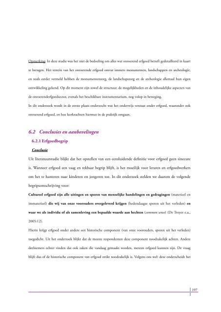 Erfgoededucatie in het Vlaamse onderwijs - CANON Cultuurcel