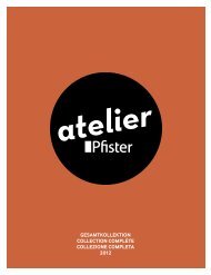 Collezione completa 2012 - Atelier Pfister