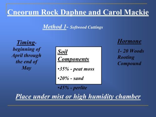 Daphne Propagation