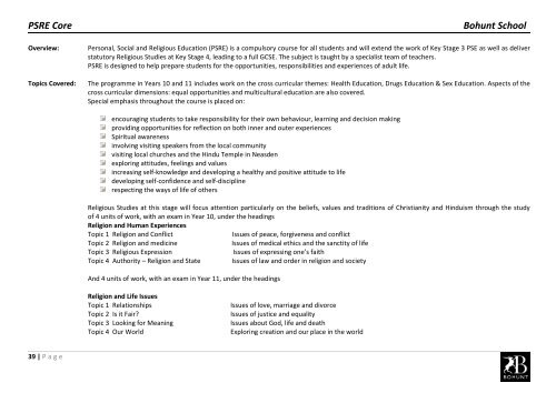 Pathways Booklet 2012-14 final - Bohunt School