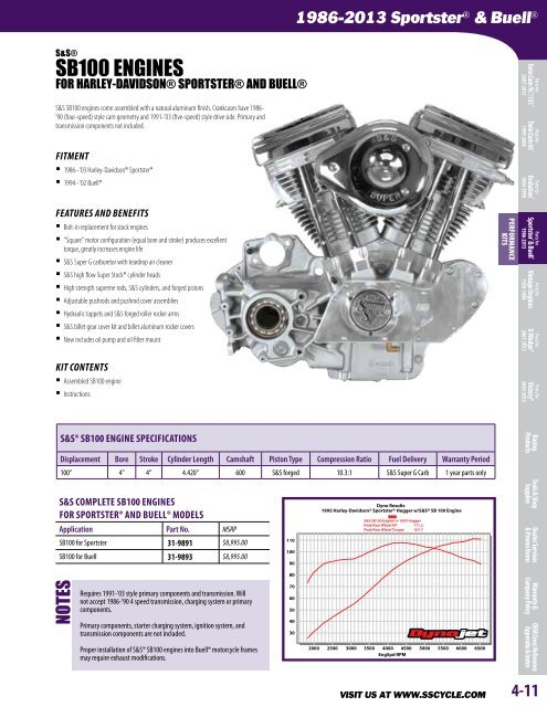 1986-2013 SportsterÂ® & Buell - S&S Cycle