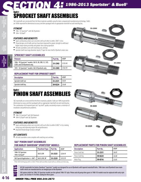 1986-2013 SportsterÂ® & Buell - S&S Cycle