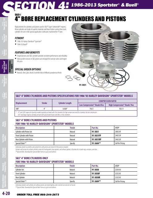 1986-2013 SportsterÂ® & Buell - S&S Cycle