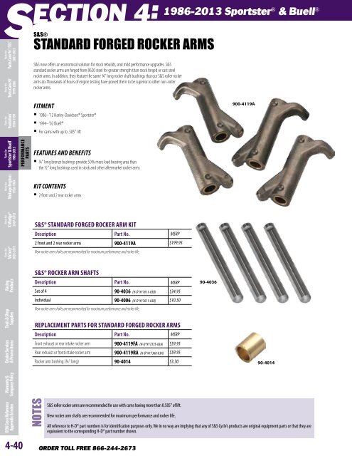 1986-2013 SportsterÂ® & Buell - S&S Cycle