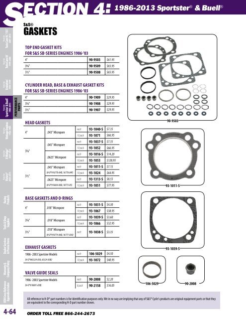 1986-2013 SportsterÂ® & Buell - S&S Cycle