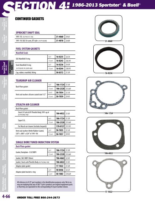 1986-2013 SportsterÂ® & Buell - S&S Cycle