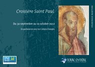 Croisière Saint Paul - Terre Entiere