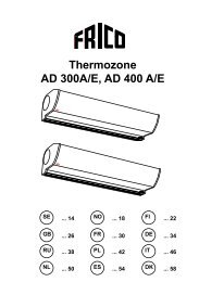 Thermozone AD300A/E, 400A/E - tormax danmark a/s