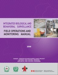 IBBS Field operations and monitoring manual English