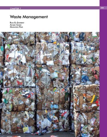 chapter 7 - waste management - Arab Forum for Environment and ...