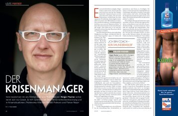 DER KRISENMANAGER - Holger Fischer Coaching