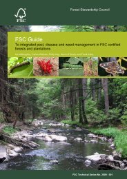 FSC Guide to integrated pest, disease and weed management in ...