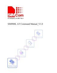 SIM900L AT Command Manual V1