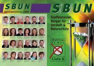 SBUN S - Ihr Alfahosting Team!