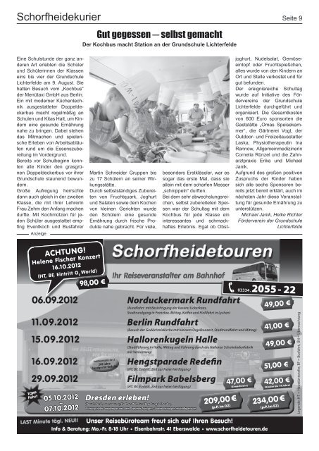 Schorfheidekurier - Gemeinde Schorfheide