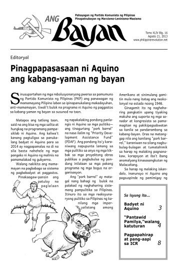 Pilipino - philippinerevolution.net