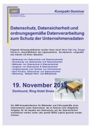 Flyer zum Seminar. Bitte klicken Sie hier!