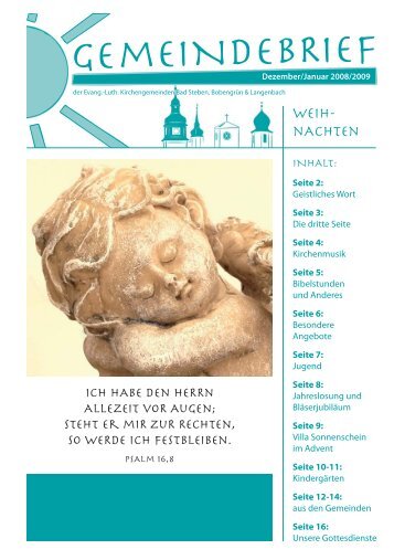 An dacht - Evangelische Kirchengemeinde Bad Steben