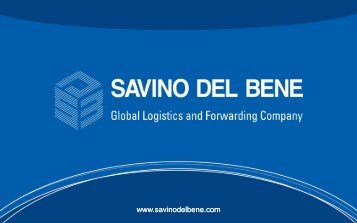 Company Presentation - Savino Del Bene