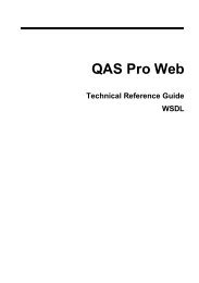 WSDL - QAS.com