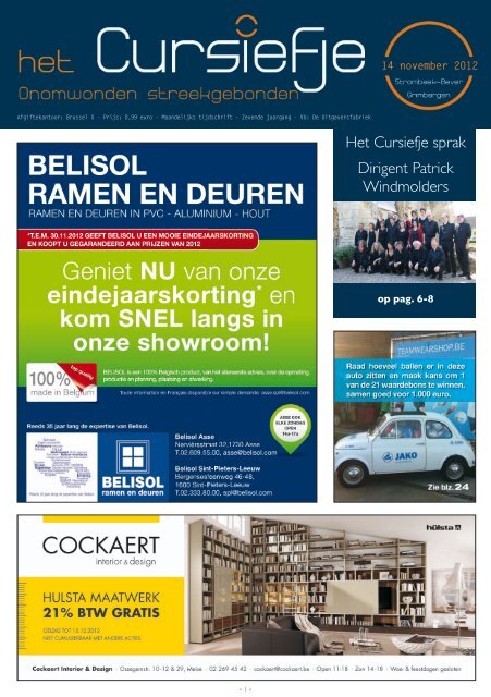 Win Win Win - Het Cursiefje