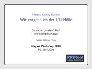 RRDtool Caching Daemon Wie entgehe ich der I/O ... - Nagios-Wiki