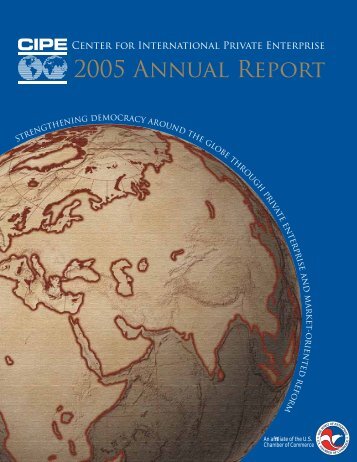 2005 Annual Report - Center for International Private Enterprise