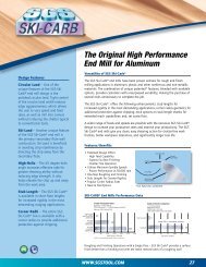 The Original High Performance End Mill For Aluminum - SGS Tool ...