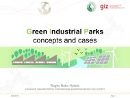 Green Industrial Parks concepts and cases - IGEP.in