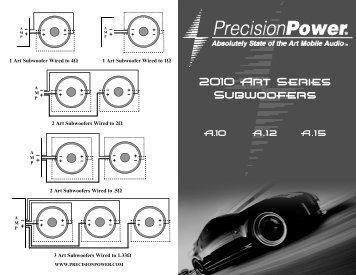 Owner's Manual - Precision Power