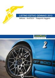 Goodyear Estivo Gennaio 2013 - Centrogomme