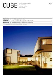 CUBE - Das Düsseldorfer Magazin für Architektur und modernes