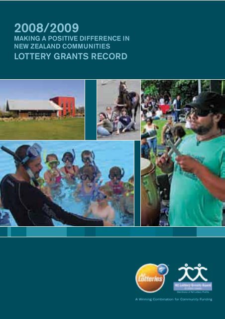 New Zealand Lottery Grants Board Distribution of Funds