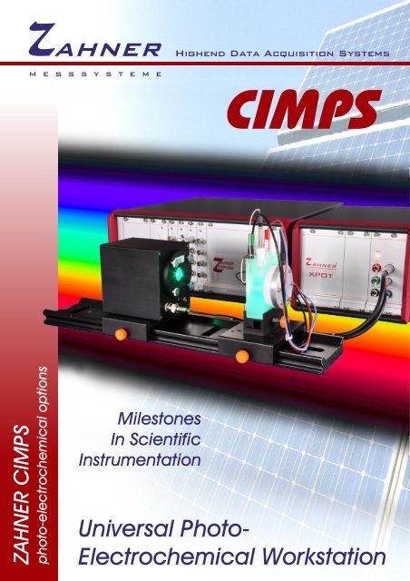 Electrochemical Workstation - ZAHNER-elektrik GmbH & Co. KG