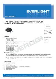 4 PIN SOP RANDOM-PHASE TRIAC ... - Everlight.com