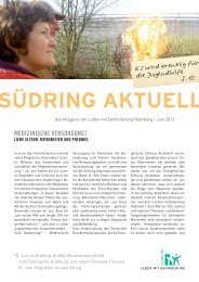 Südring Aktuell Juni 2012 - Leben mit Behinderung Hamburg