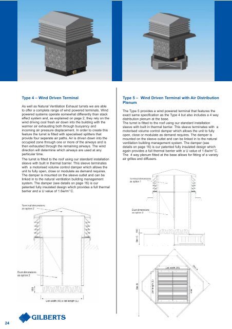 NATURAL VENTILATION SYSTEM The Complete Solution - Gilberts ...