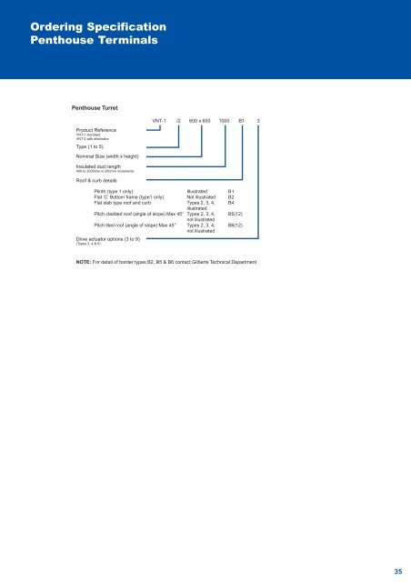 NATURAL VENTILATION SYSTEM The Complete Solution - Gilberts ...