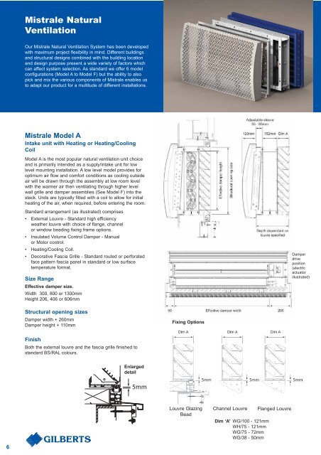 NATURAL VENTILATION SYSTEM The Complete Solution - Gilberts ...