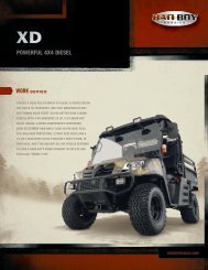 POWERFUL 4X4 DIESEL - Bad Boy Buggies