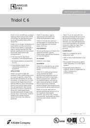 Tridol C 6 - Hawkes Fire