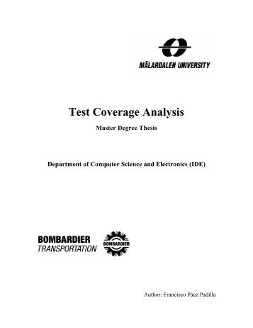 Test Coverage Analysis - Research