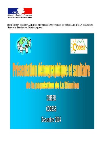 PrÃ©sentation dÃ©mographique et sanitaire - ARS OcÃ©an Indien