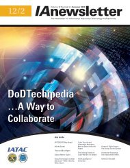 DoDTechipedia - IAC - Defense Technical Information Center