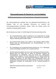 Planungshinweise fÃ¼r Bauherren und Architekten - Stadtwerke ...