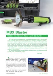 MBX Blaster. Lijadora neumatica recta de cepillo ... - Centro Zaragoza