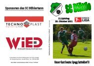 Harald Pfitzer, Tel.: 07973/1440  Stadionzeitschrift - SC Bühlertann ...