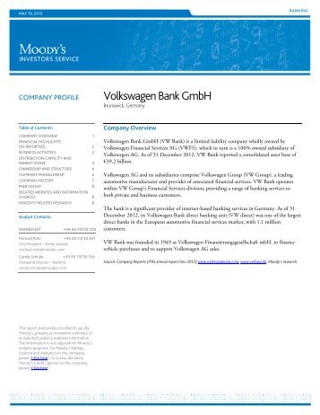 Volkswagen Bank GmbH