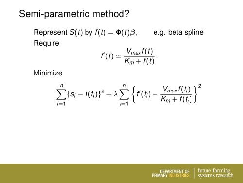 Fitting Michaelis-Menten directly to substrate concentration data