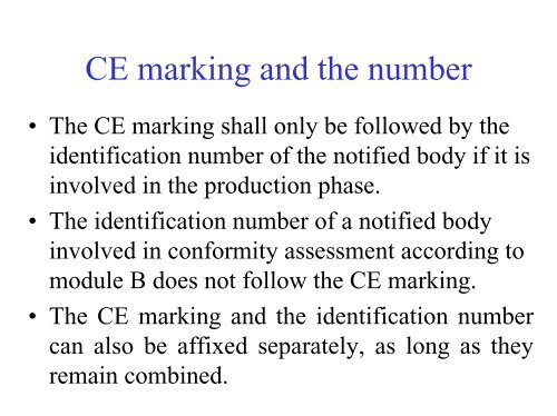 Must the CE marking be affixed to every lift car?